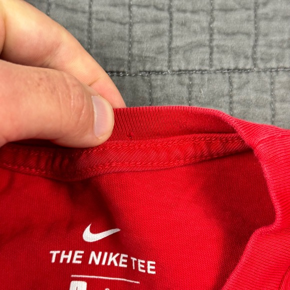 Nike USA Soccer T Shirt Men Large Red Double Sided Graphic Tee Sportswear - Picture 6 of 13